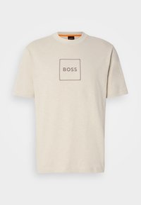 T-shirts med print - light beige