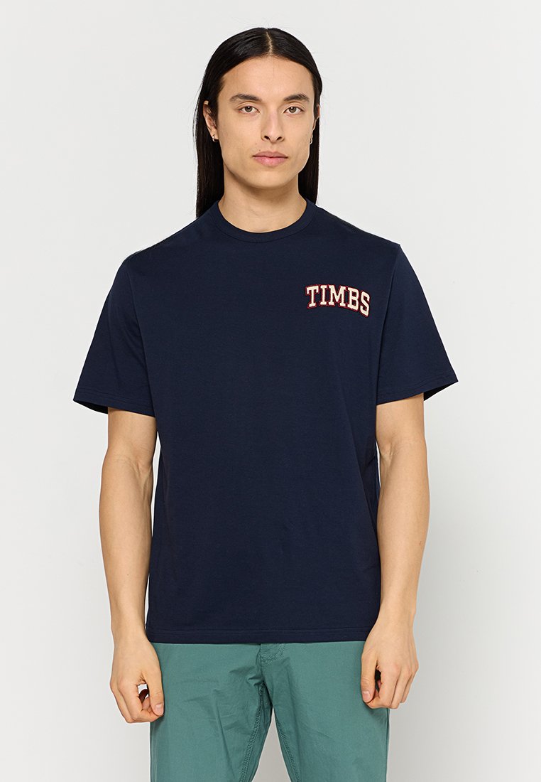 Timberland T-shirt print donkerblauw Timberland T-shirt print donkerblauw