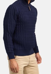 INDICODE JEANS Pullover - dark blue