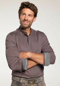 Spieth & Wensky TRACHTEN GREDING - Hemd - dunkelrot