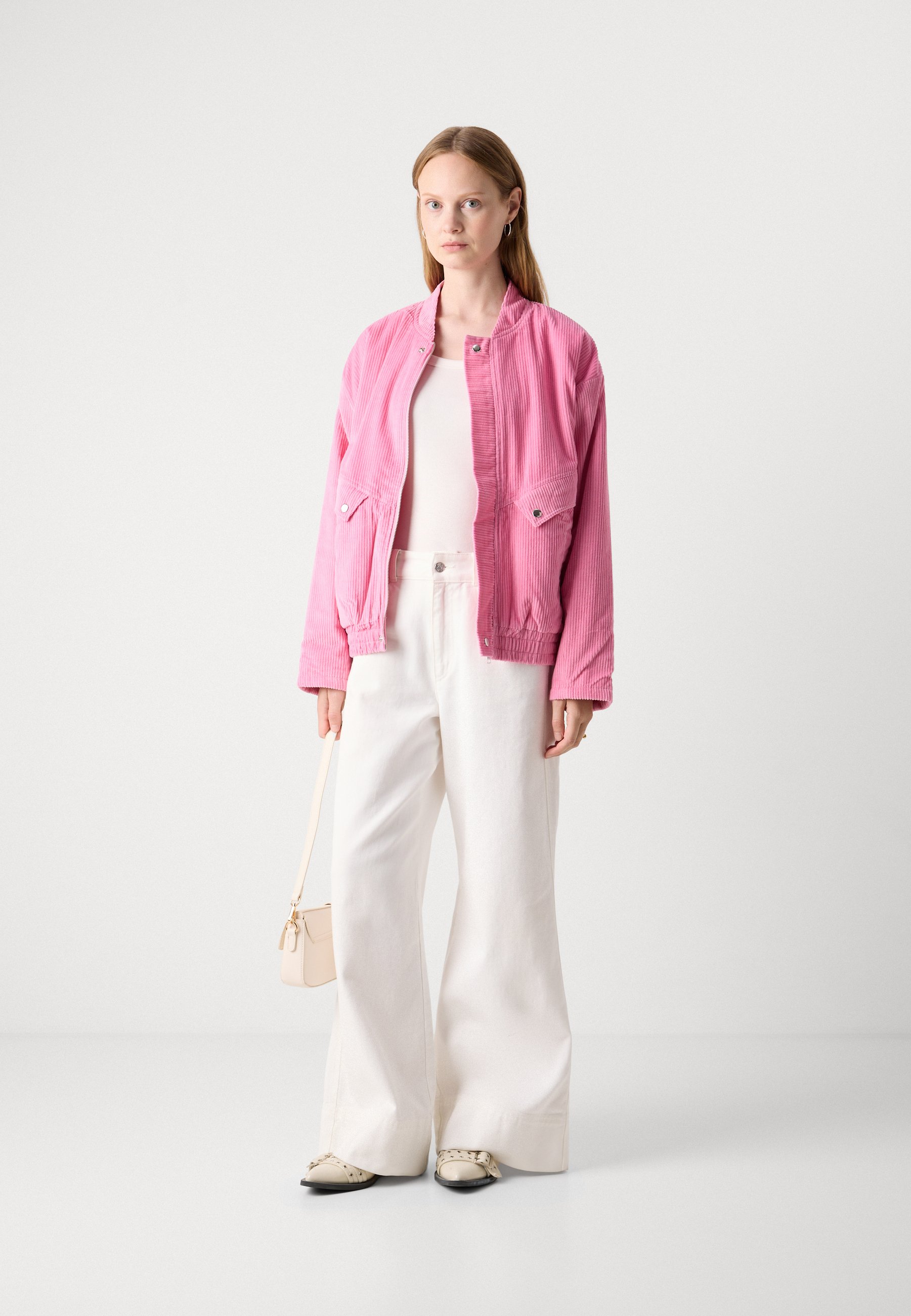 【LT.PINK】<Lollys Laundry>BinLL ベスト GemmaLL Shirt - Pink
