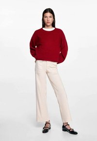 Mango Kids Svetr - red