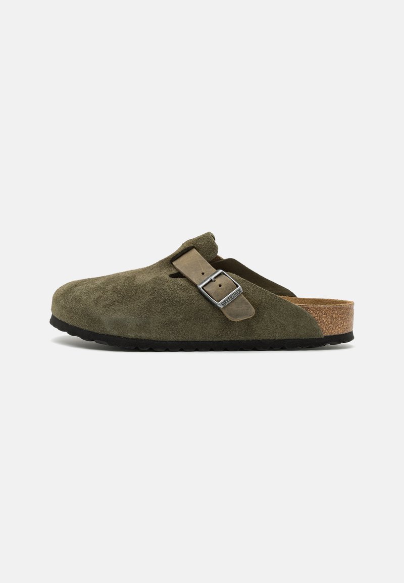 Birkenstock BOSTON REGULAR - Zuecos - thyme