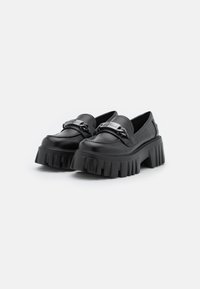 Buffalo LION LOAFER - Įmautiniai batai - black