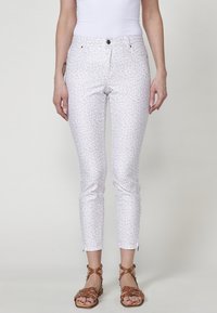 Slim fit -farkut - blanco white