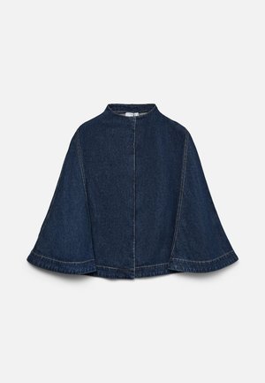 Vero Moda VMMATILLA - Poncho - dark blue denim