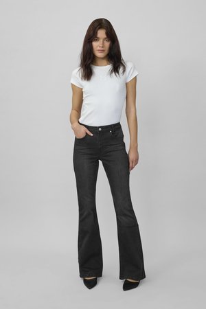 THE DEKOTA HIGH - Jeans Bootcut - black wash