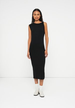 FELICITY MIDI DRESS - Trikotaažkleit - black