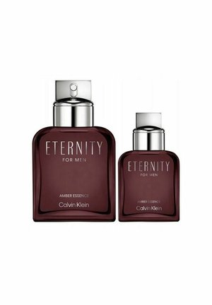 GIFTSET CALVIN KLEIN ETERNITY FOR MEN AMBER ESSENCE EDP 100ML + EDP 30ML - Fragrance Set - black
