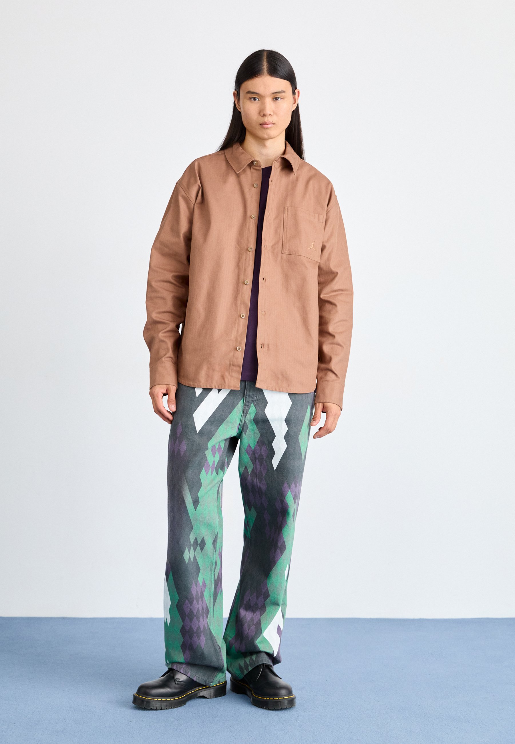 nike archaeo brown shirt