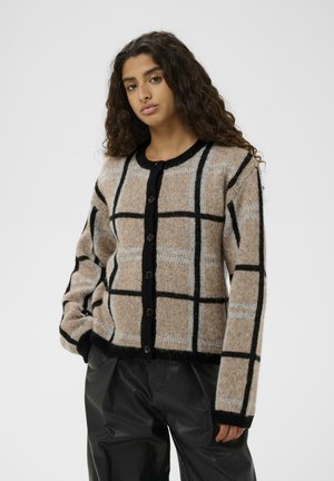 TASHAIW - Kardigán - neutral check