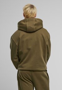 Urban Classics VINTAGE HEAVY - Mikina s kapucí - warmkhaki