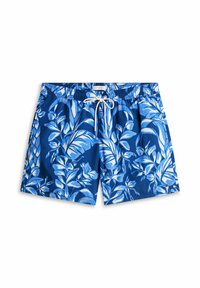 Unselected, vintage tropical floral blue jean