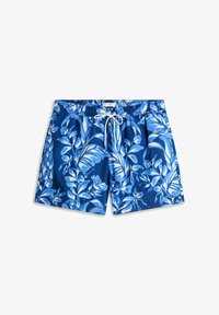 Unausgewählt, vintage tropical floral blue jean