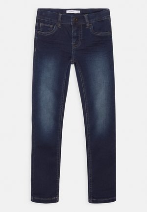 NKMTHEO PANT - Jeans Skinny Fit - dark blue