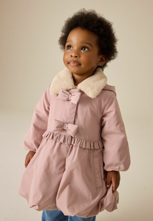 Next, REGULAR FIT - SHOWER RESISTANT FAUX FUR COLLAR PADDED COAT - Parkatakki - pink