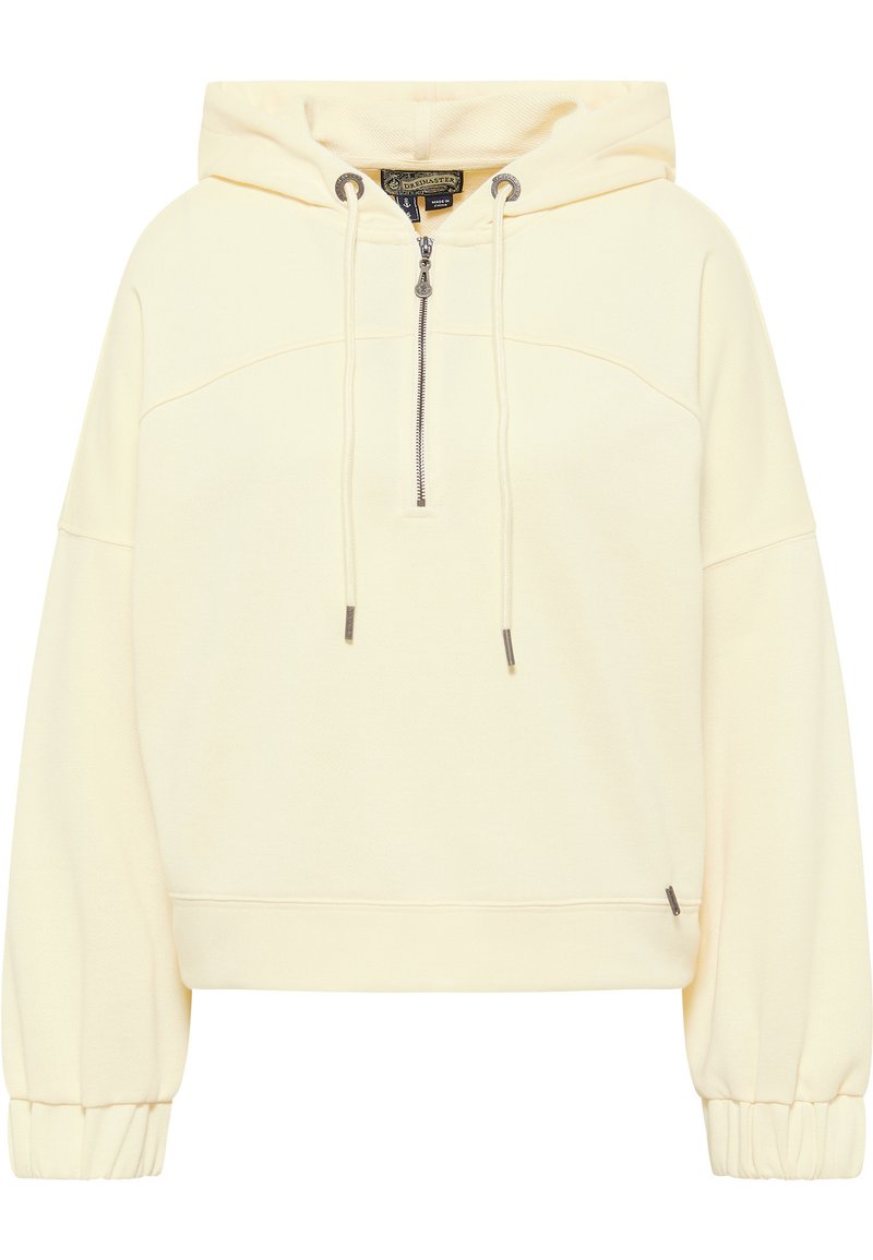 dreimaster Hoodie lichtgeel