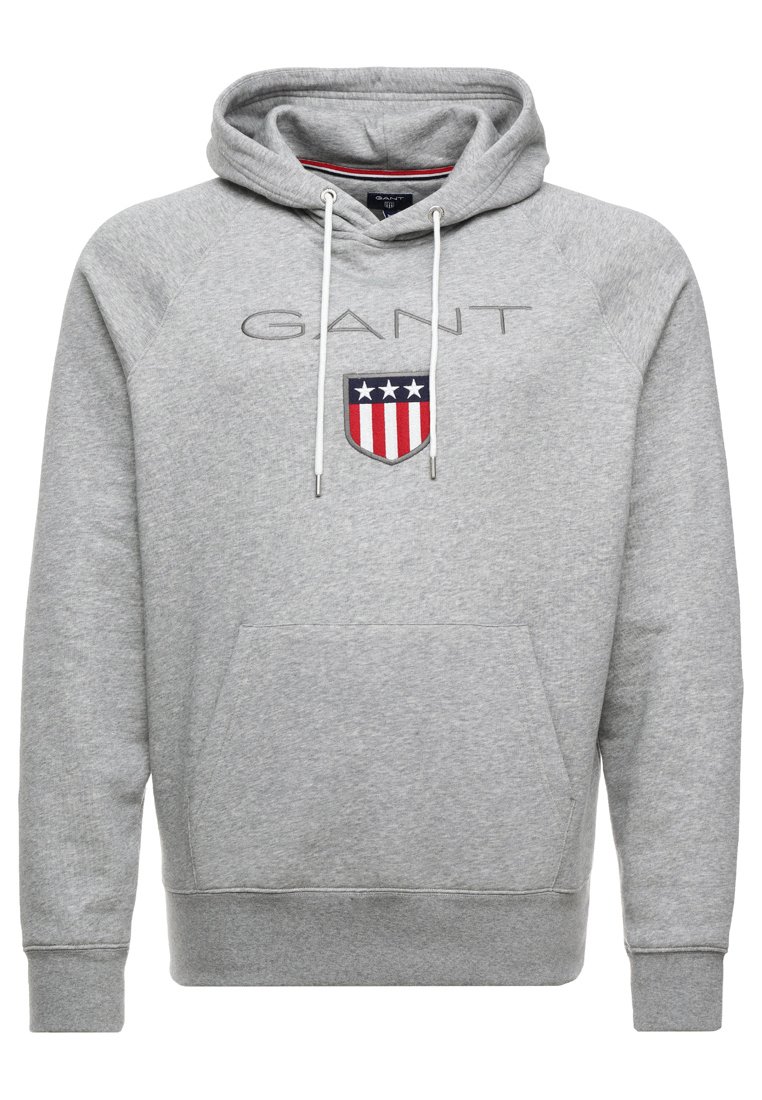 Gant Sweater lichtgrijs gemêleerd