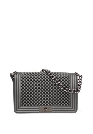 Borsa a mano - dark silver and silver