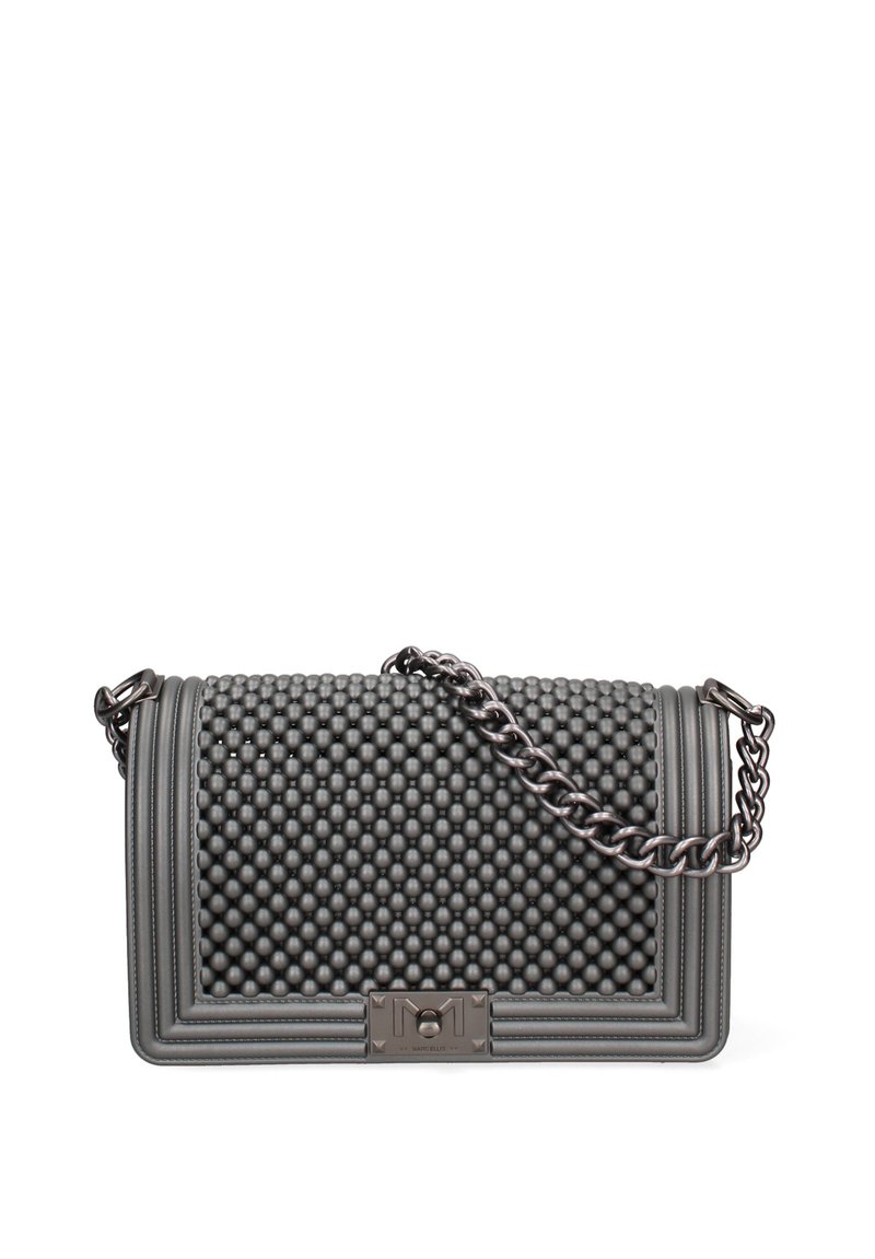 Marc Ellis Handtas - dark silver and silver