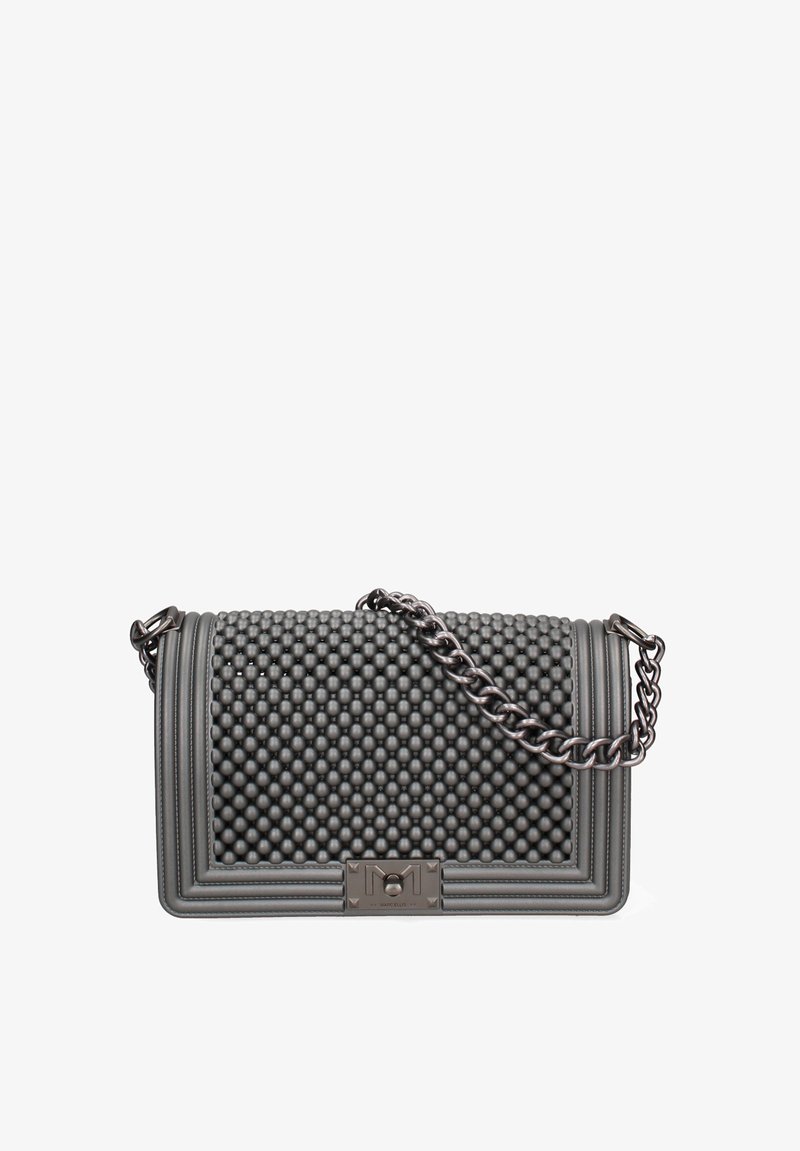 Marc Ellis Borsa a mano - dark silver and silver