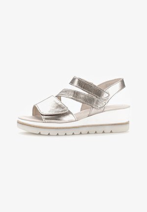 Gabor, Platform sandals - beige