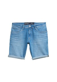 TOM TAILOR DENIM PIERS - Jeansshorts - bright blue denim