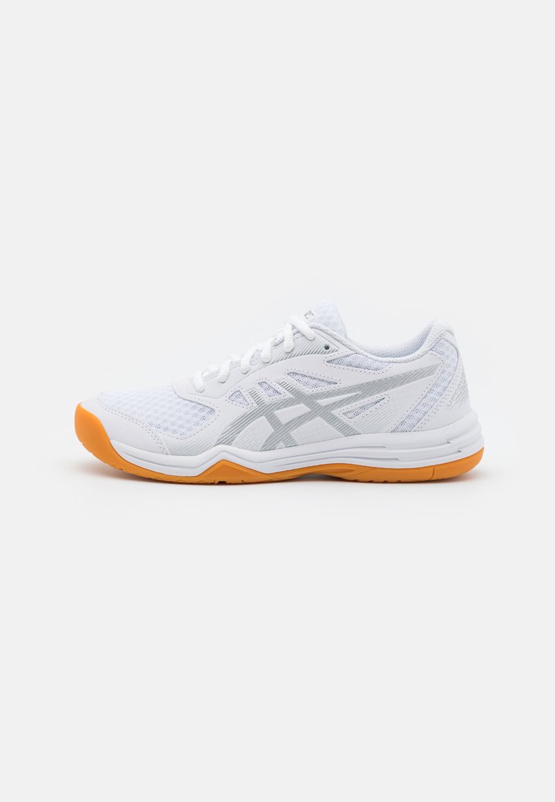 ASICS - UPCOURT 5 - Scarpe da pallavolo - white/pure silver