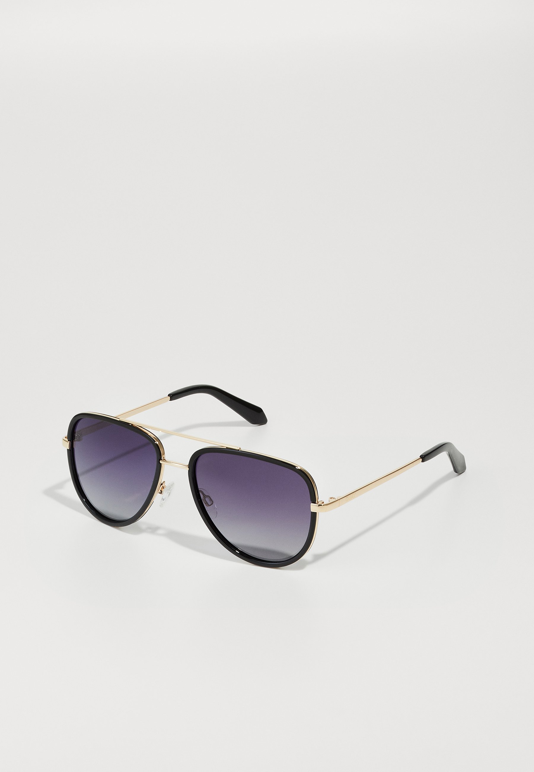 QUAY AUSTRALIA ALL IN MINI - Sunglasses - black/smoke/black 