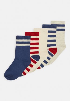 CHAUSSETTES VARIAN UNISEX 5PACK - Zoknik - white