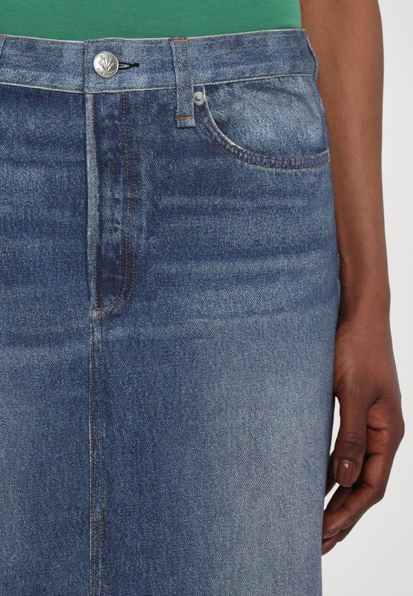 MIRAMAR GILLIAN MIDI SKIRT - Denim skirt - cosmos4