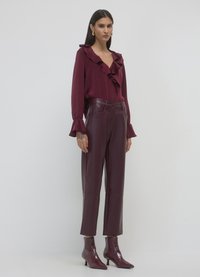 Calliope Stoffhose - rosso