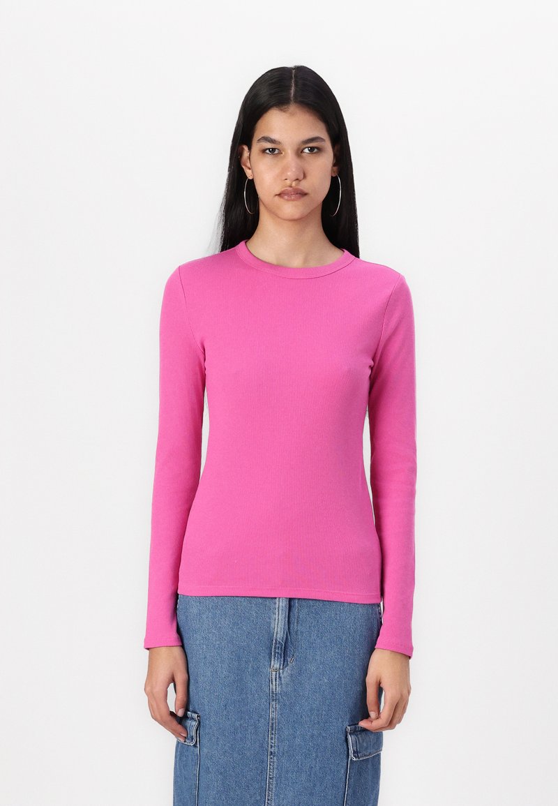 GAP ESSENTIAL - Pikkade varrukatega topp - happy pink
