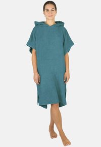 Normani Bademantel - petrol