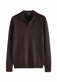 Next REGULAR FIT - Pulover - brown