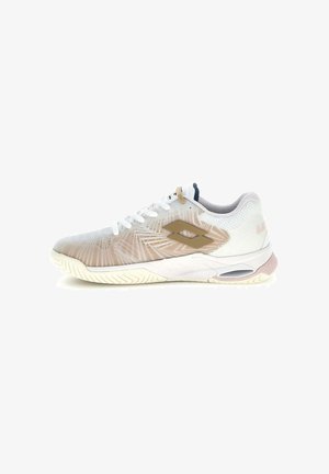 Lotto, MIRAGE 100 II SPD W - ALLCOURT TENNISSCHUH - Tennisschoenen voor alle ondergronden - all white warm taupe