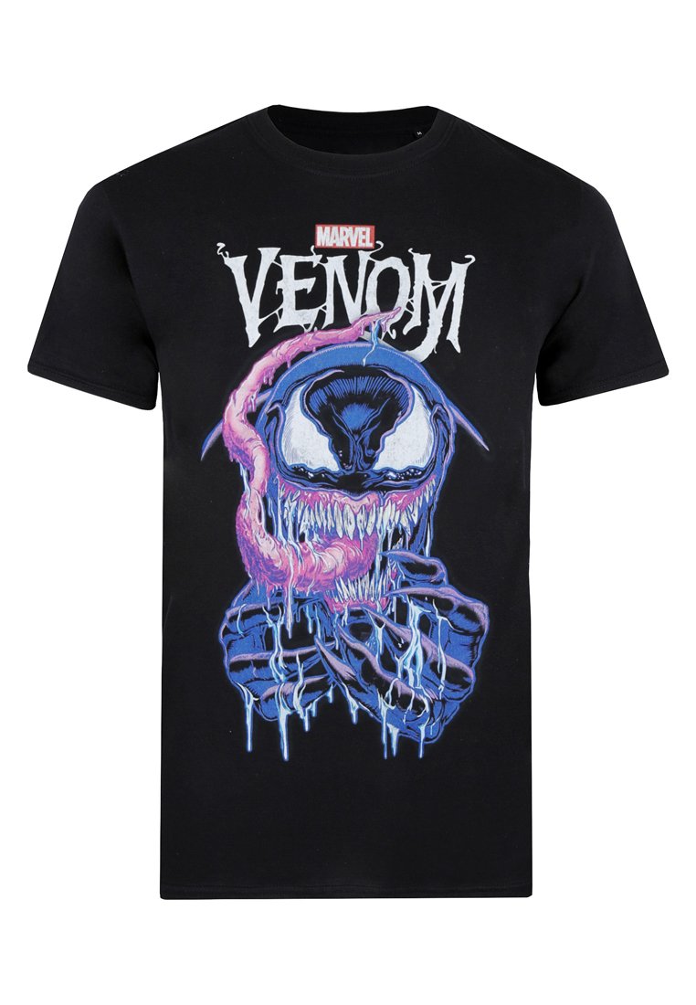 Marvel T-shirt print zwart Marvel T-shirt print zwart