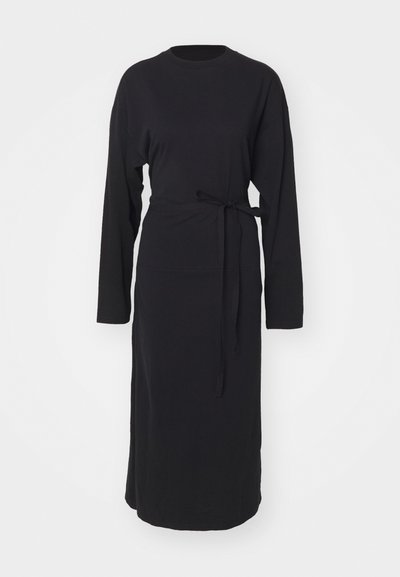 MM6 Maison Margiela Džersio suknelė - black