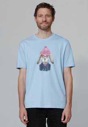 HASE - T-Shirt print - blue soul