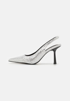 Zapatos altos - silver-coloured