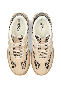 Posh by Poelman SNEAKERS - Zapatillas - beige with combination