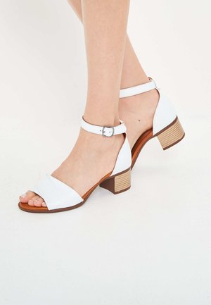 Cesare Gaspari CESARE GASPARI - Sandalen met enkelbandjes - white