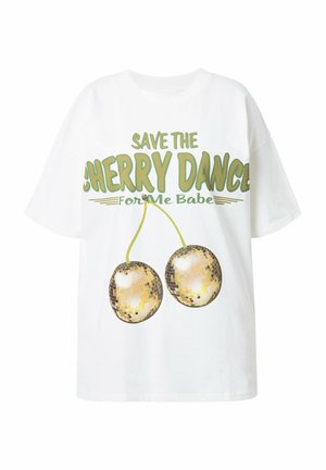 Studio Untold CHERRY - T-Shirt print - off white
