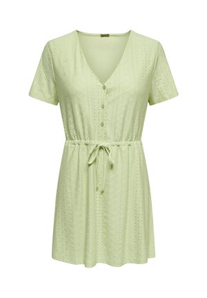 JDY, KLEID JDYCATHINKA KURZES KLEID - Abito a camicia - seafoam green