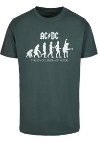 ACDC - EVOLUTION OF ROCK - T-shirt con stampa - bottlegreen