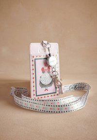 Cath Kidston LANYARD - Taštička na mobil - pink dolly muse