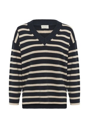 Part Two, CHARLINPW PULLOVER - Strickpullover - dark navy stripe