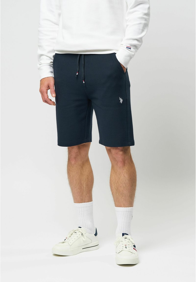 U.S. Polo Assn. MALIK - Teplákové kalhoty - dark sapphire