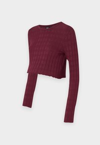 OLMALEJANDRA  - Top dugih rukava - burgundy