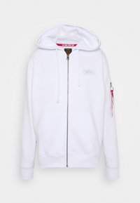 Alpha Industries Felpa con zip - white